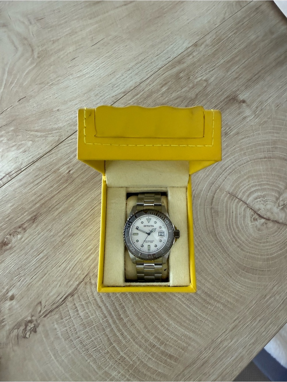 Invicta Men's 12838 Pro Diver Automatic White Dial Watch